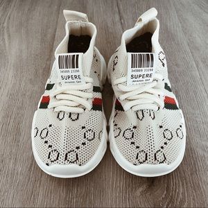 Baby Double G sneakers ♡ khaki tan